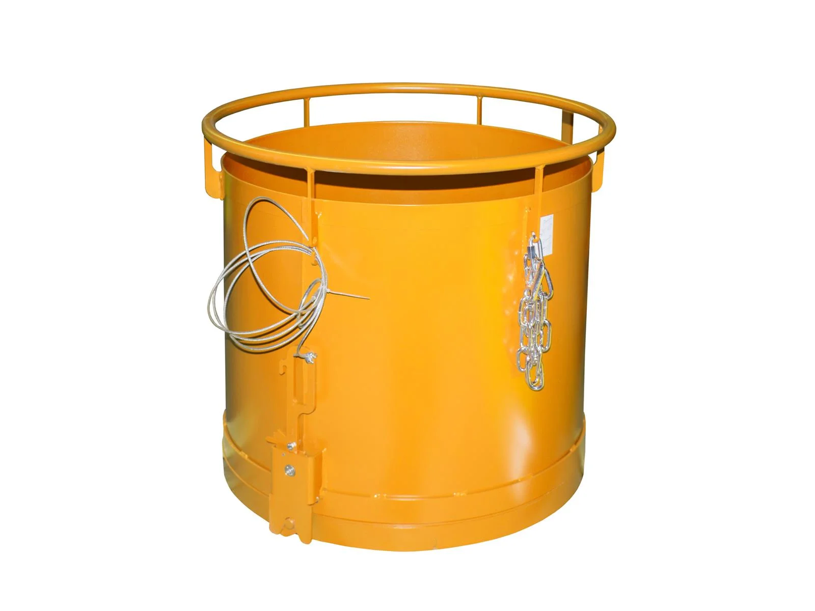 Rundbehälter RB 300 0,30m³ 865x775mm RAL 2000 Gelborange