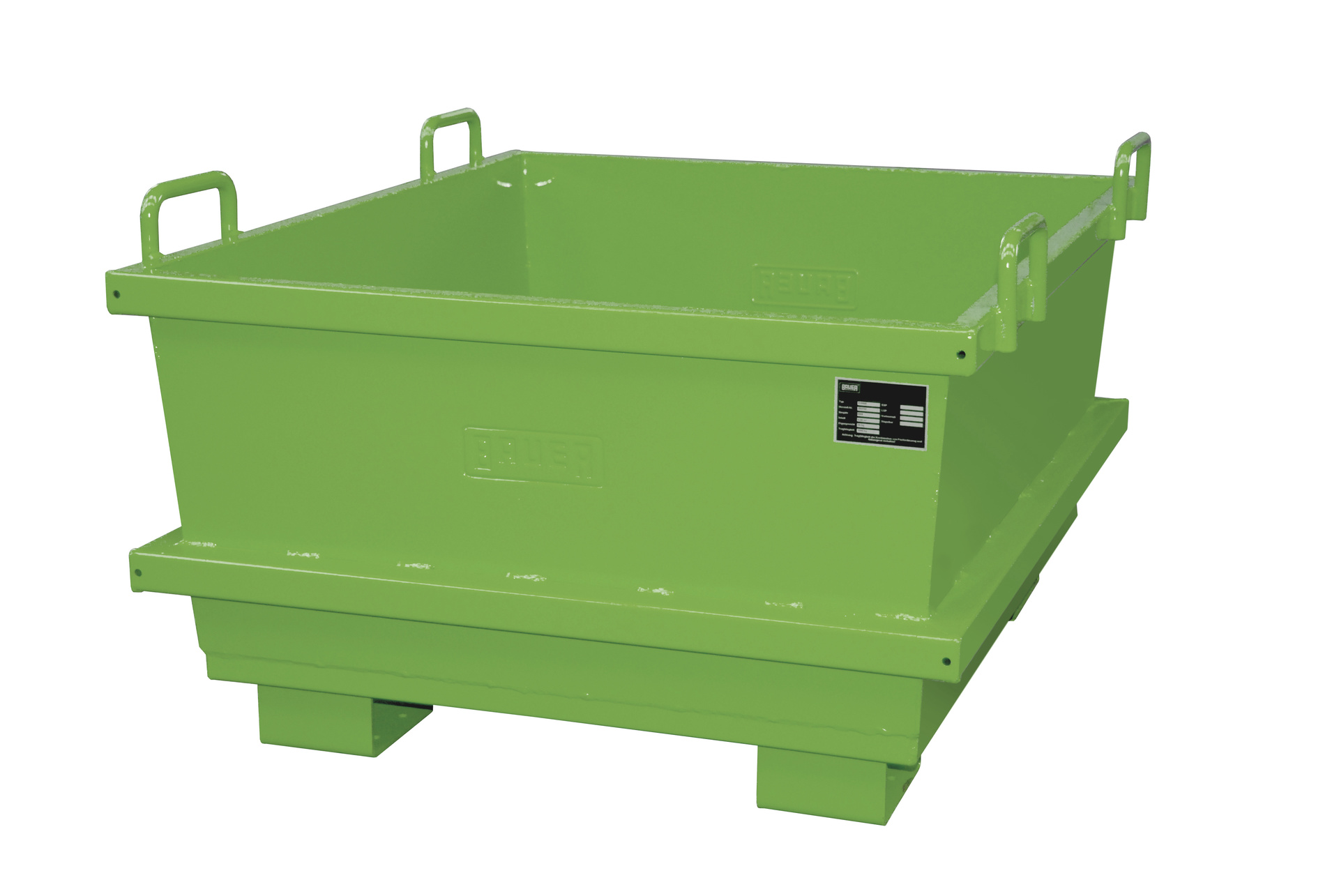Universal-Container UC 500 0,50m³ 1040x1200x680mm RAL 6011 Resedagrün