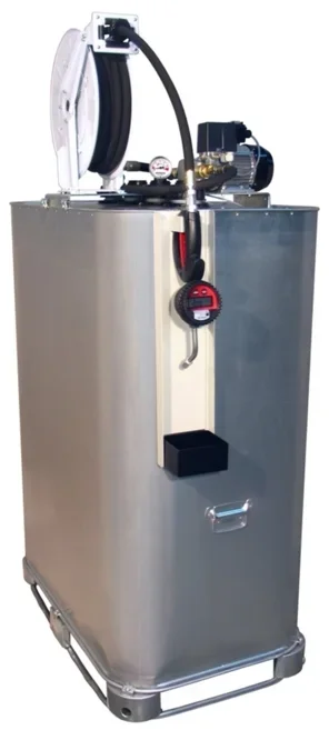 Impianto di olio fresco EP400-DS Lube-Tank E-1000T-R con DIGIMET E35