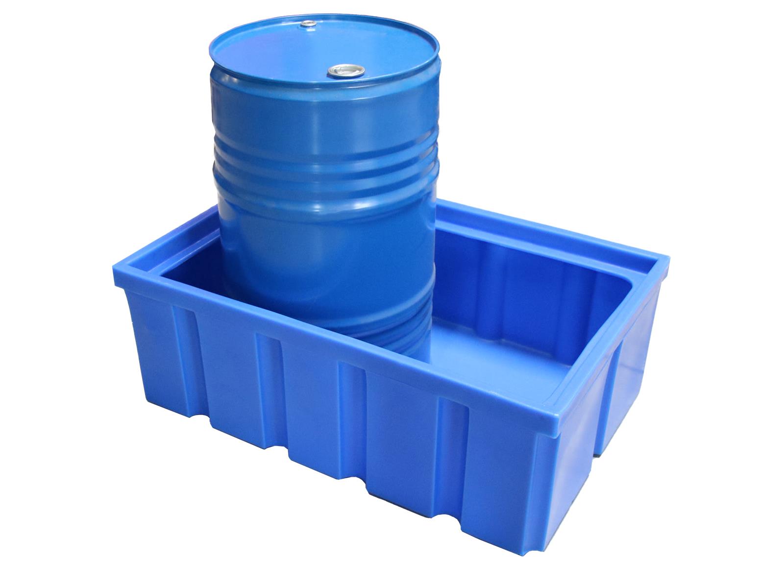 Mini-Auffangwanne 200 Liter – HDPE mit flachem Boden