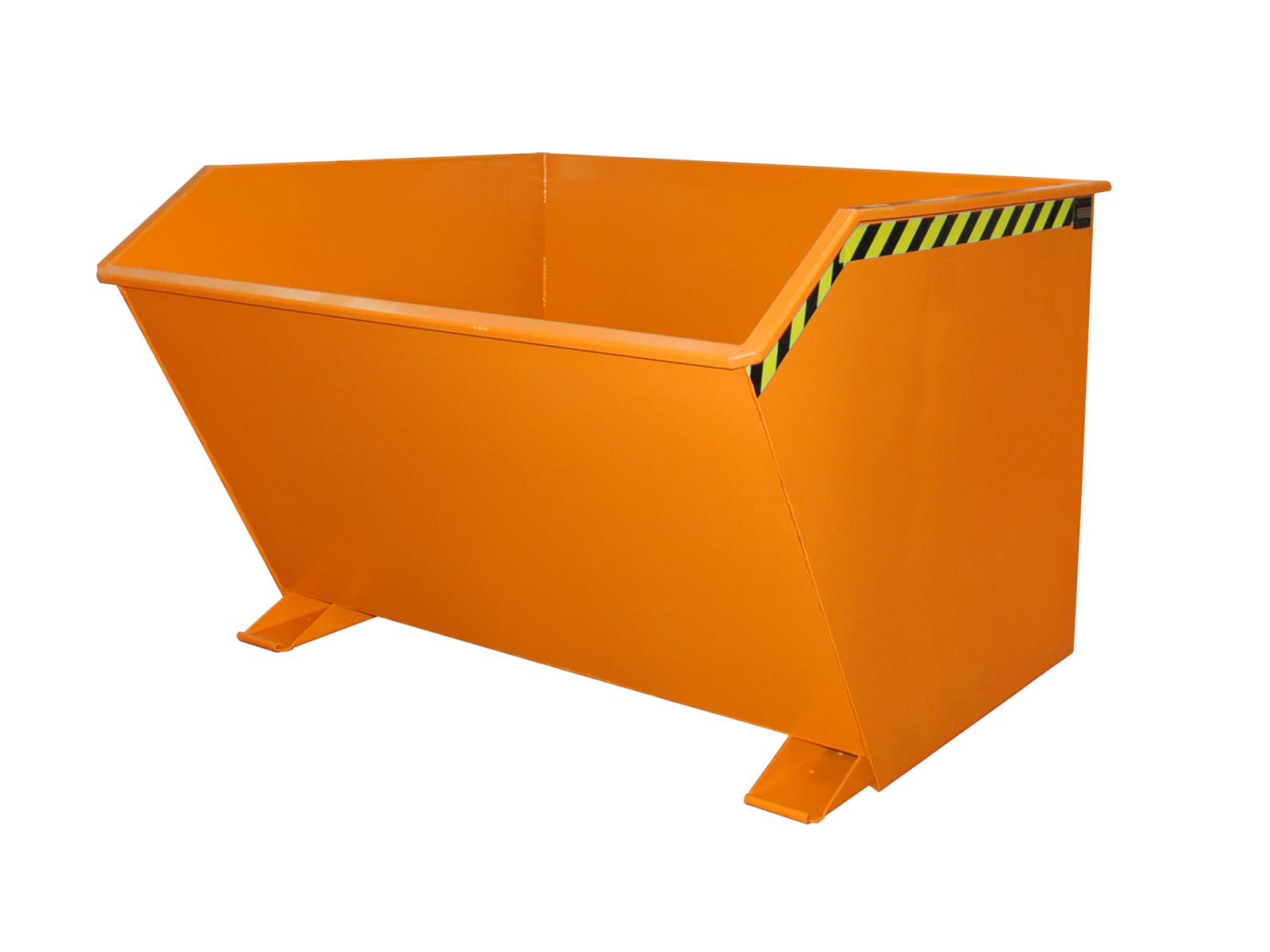 Kippbehälter GU 2000 2m³ 1640x1680x1090mm RAL 2000 Gelborange