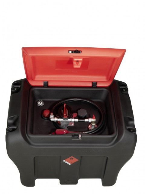 Mobile Tankstelle MobiMaster 450 Liter - Dieseltank Elektropumpe 230V