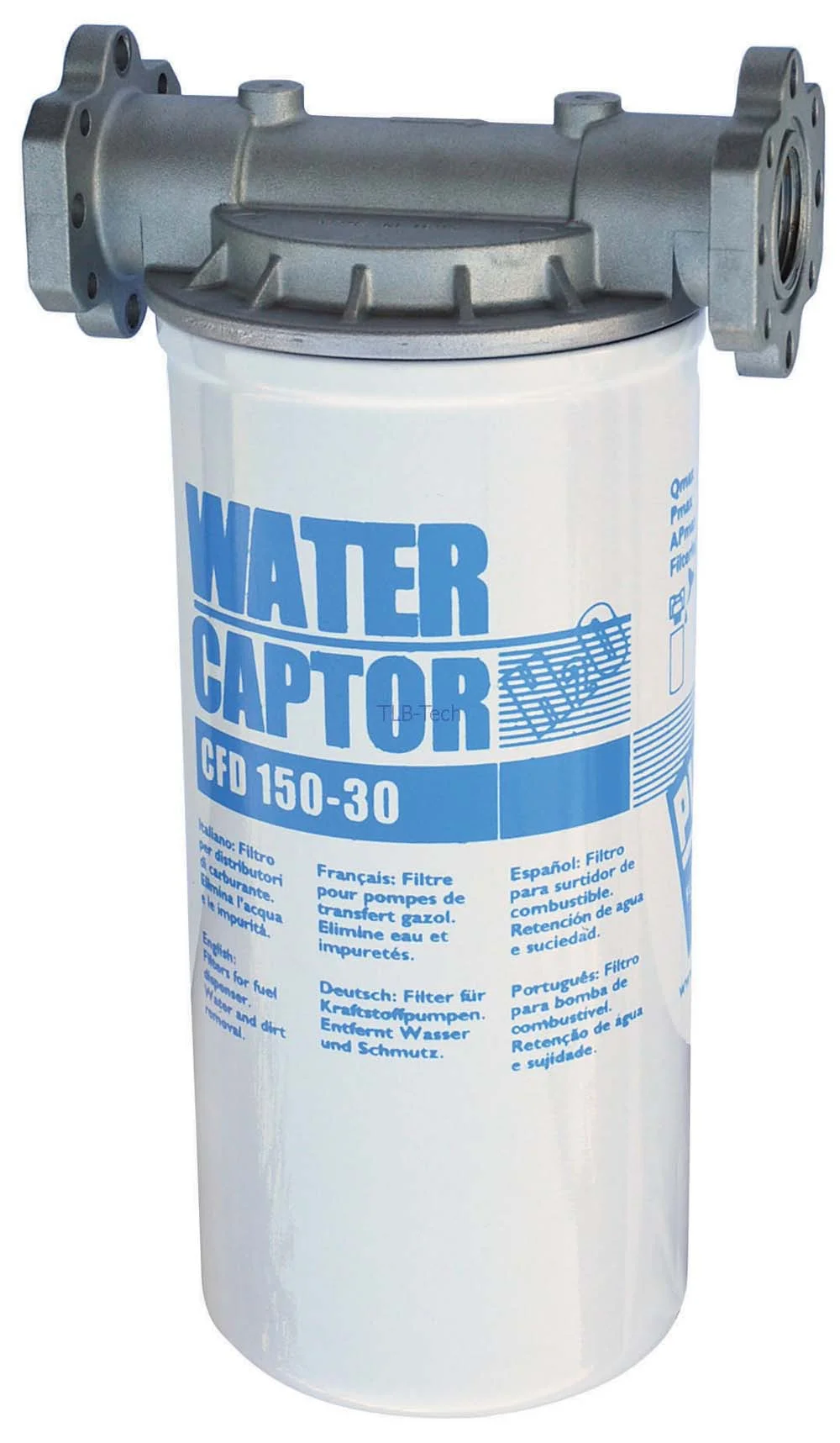 Separatore d'acqua da 150 L/min - Cartuccia, Wasserfilter, Filterkartusche, CFD 150-30, Wasseraufbereitung, Pumpenfilter