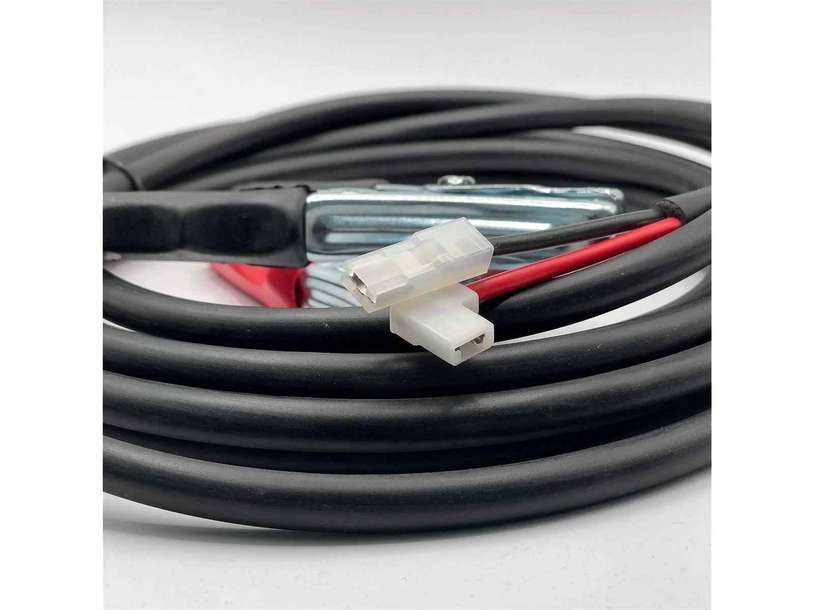 Cable 12/24V, 4m with Clamps and Fuse PIUSI