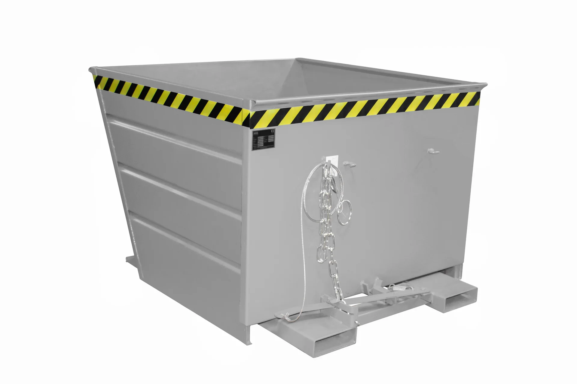Tipping Container VG 1100 1.10m³ 1440x1200x890mm RAL 7005 Mouse Grey