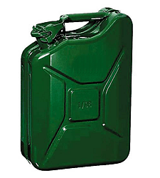 Robuster 20 L Metall-Benzinkanister für sicheren Kraftstofftransport und -lagerung Robuster 20 L Metall-Benzinkanister für sicheren Kraftstofftransport und -lagerung