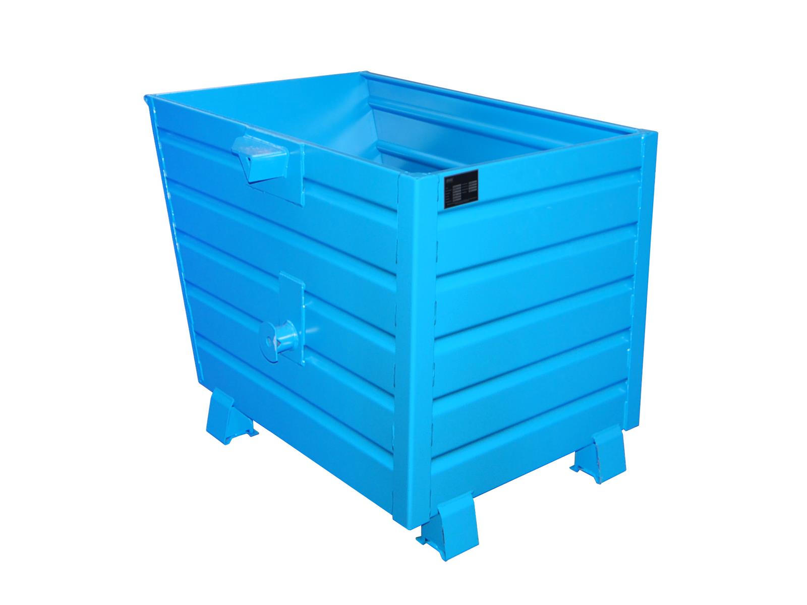 Stapelkipper BSK 70 1200x800x900mm 0,70m³ RAL 5012 Lichtblau