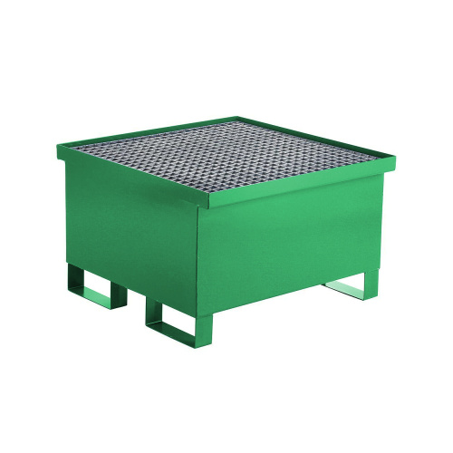 Auffangwanne 800x800x500mm 216 Liter mit Rost - wirtschaftliche Serie Auffangwanne 800x800x500mm 216 Liter mit Rost - wirtschaftliche Serie