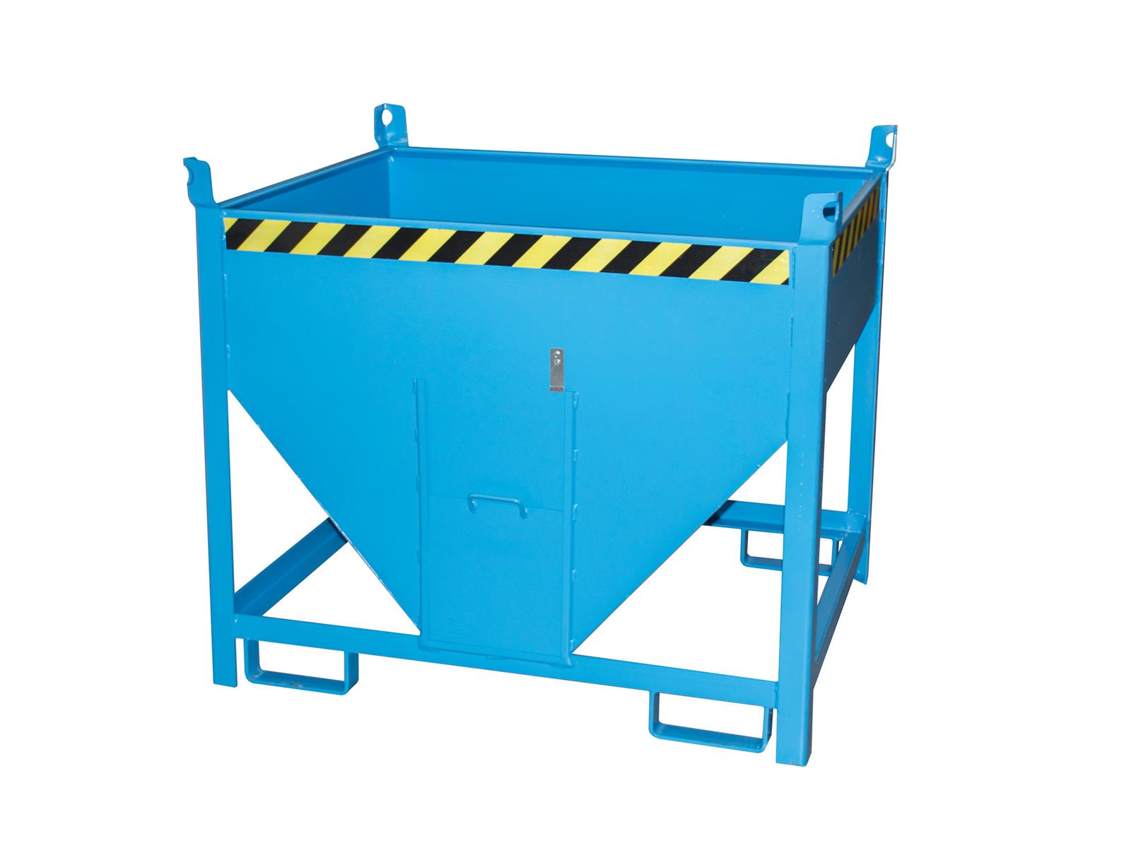 Silobehälter SGS 50 0,50m³ 1000x1200x1025mm RAL 5012 Lichtblau