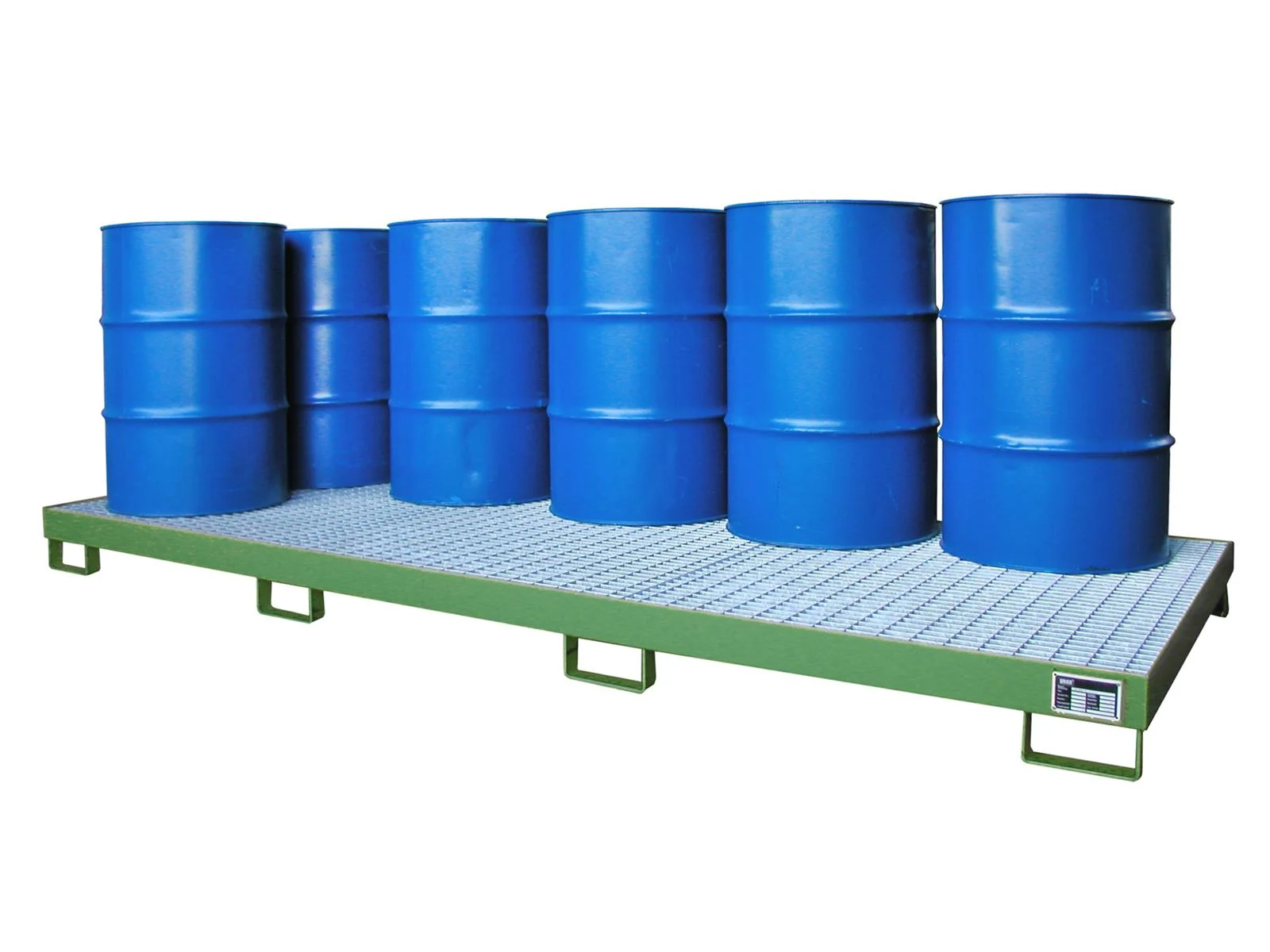 Collection Tray 3250x1300x190mm 240 Liters Type AW-10 RAL 6011 Reseda Green 🌿