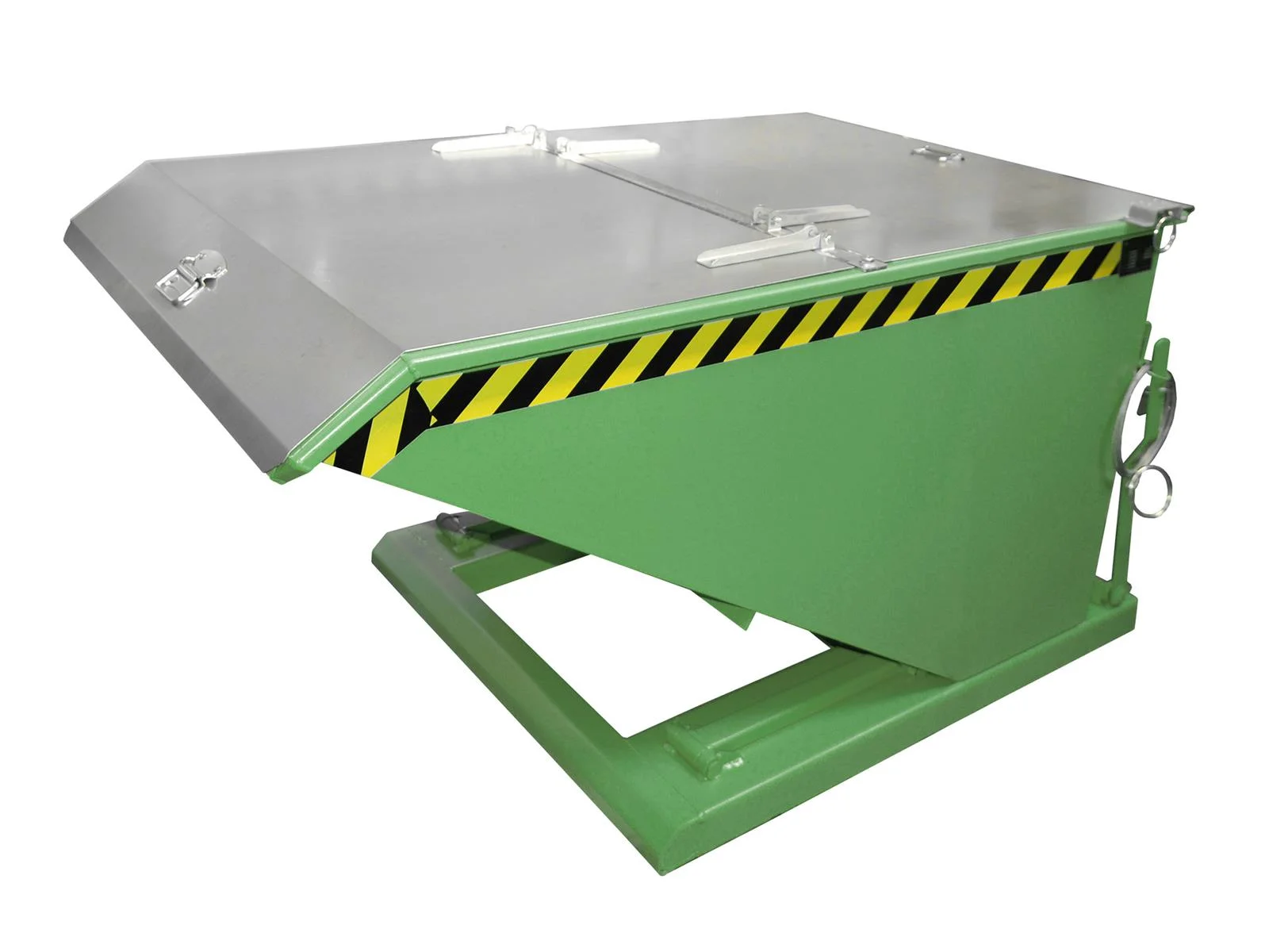 Kippbehälter NK 75 0,75m³ 1700x1080x880mm RAL 6011 Resedagrün