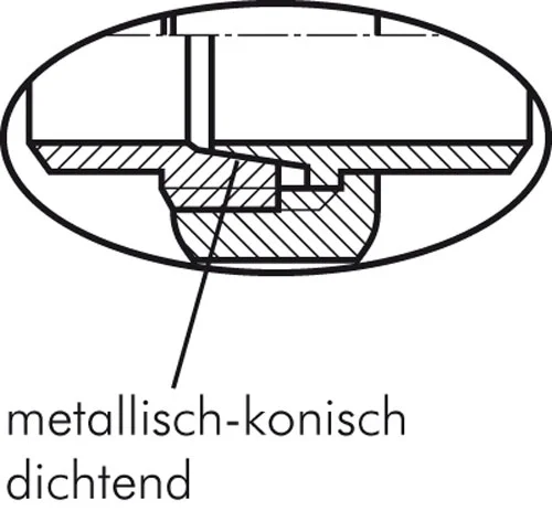 Doppia nipplo separabile R 1"-R 1", 16 bar ottone
