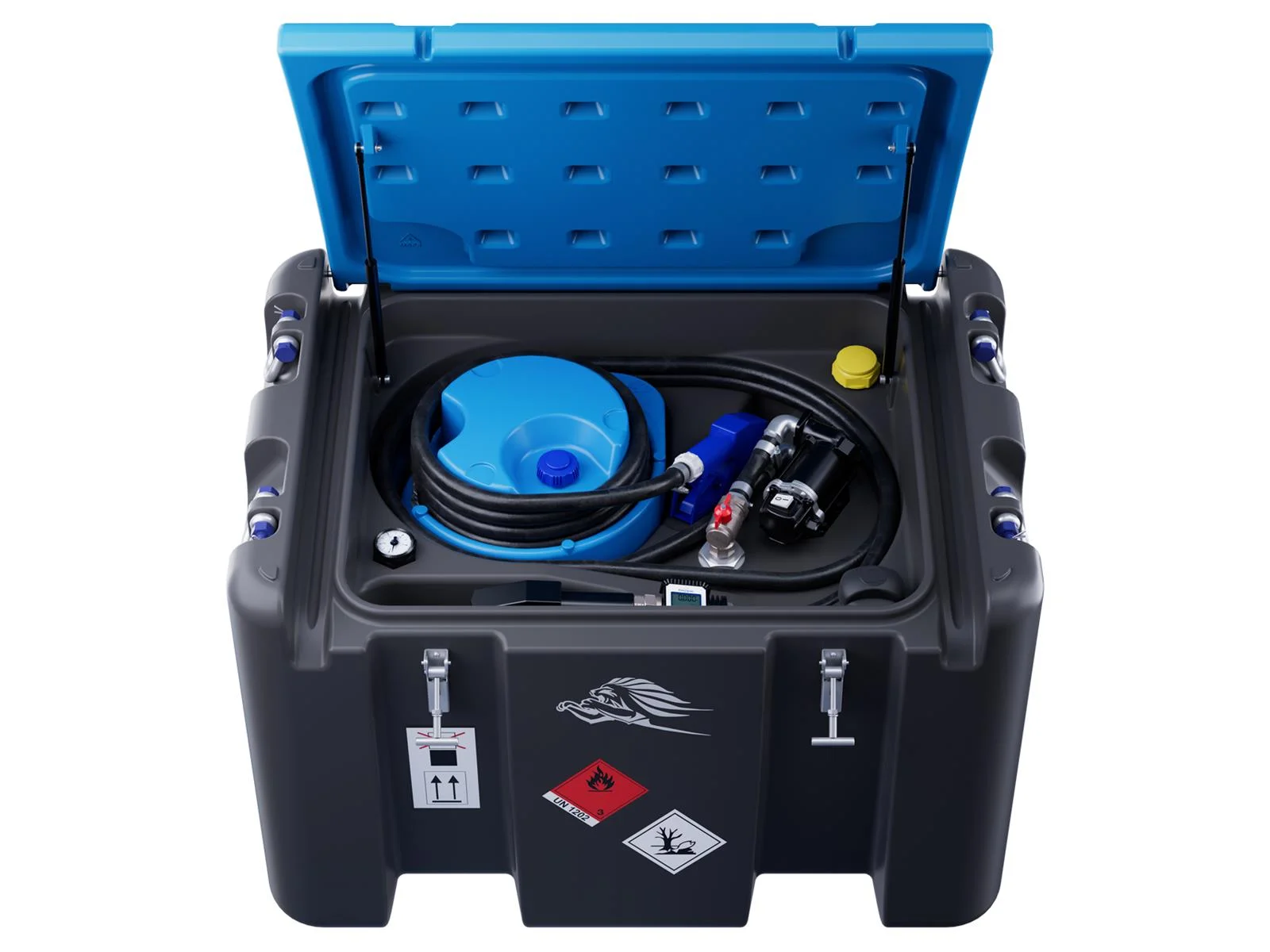 TruckMaster® Combo 880+90 – Impianto di stoccaggio mobile 2-in-1 per diesel e AdBlue® KINGSPAN con contometro