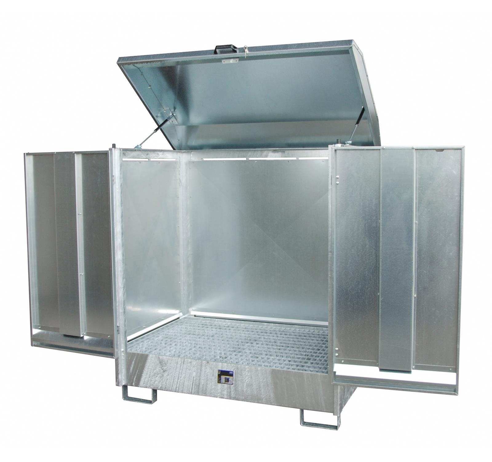 Gefahrstoff-Depot Typ GD-N GD-N 2 1437x1015x1614mm Gefahrstoff-Depot Typ GD-N GD-N 2 1437x1015x1614mm