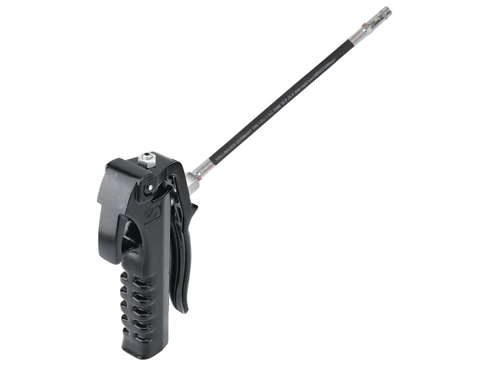 Abschmierpistole mit Panzerschlauch 110/R SHV