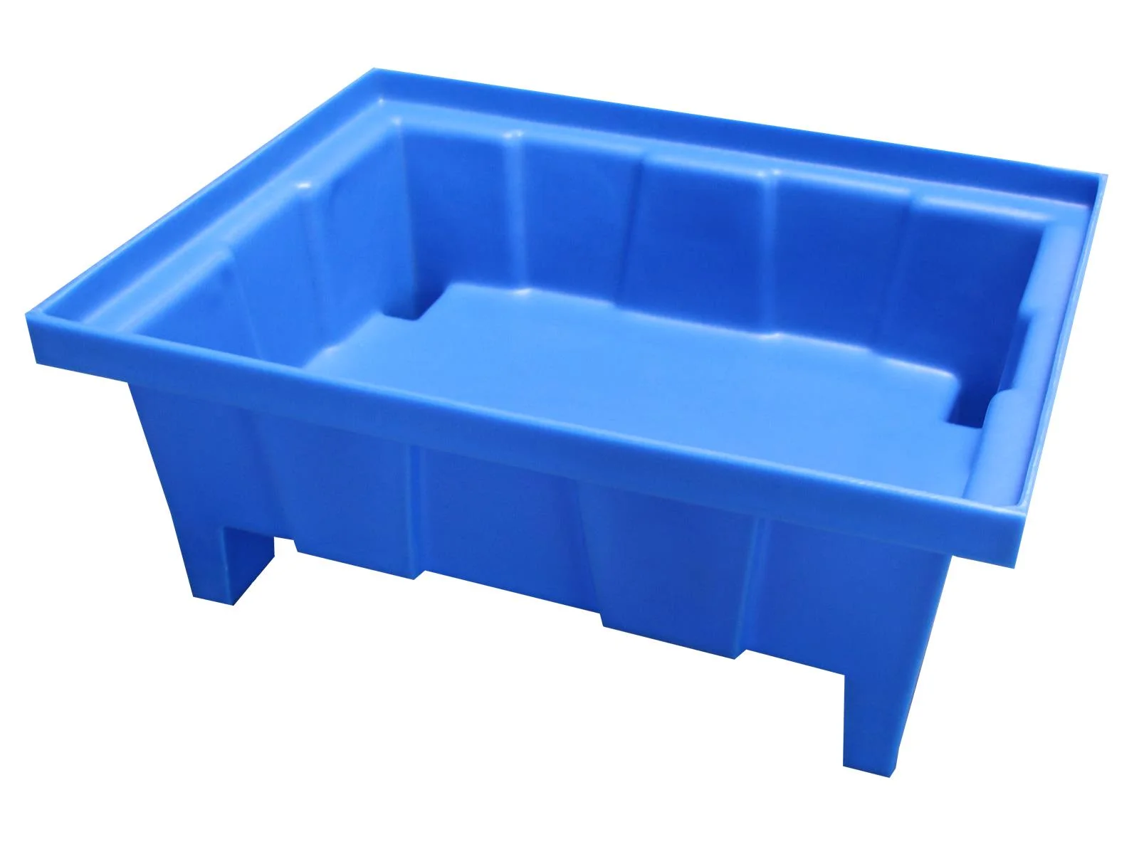 Mini spill containment tray 70 liters with legs – made from HDPE