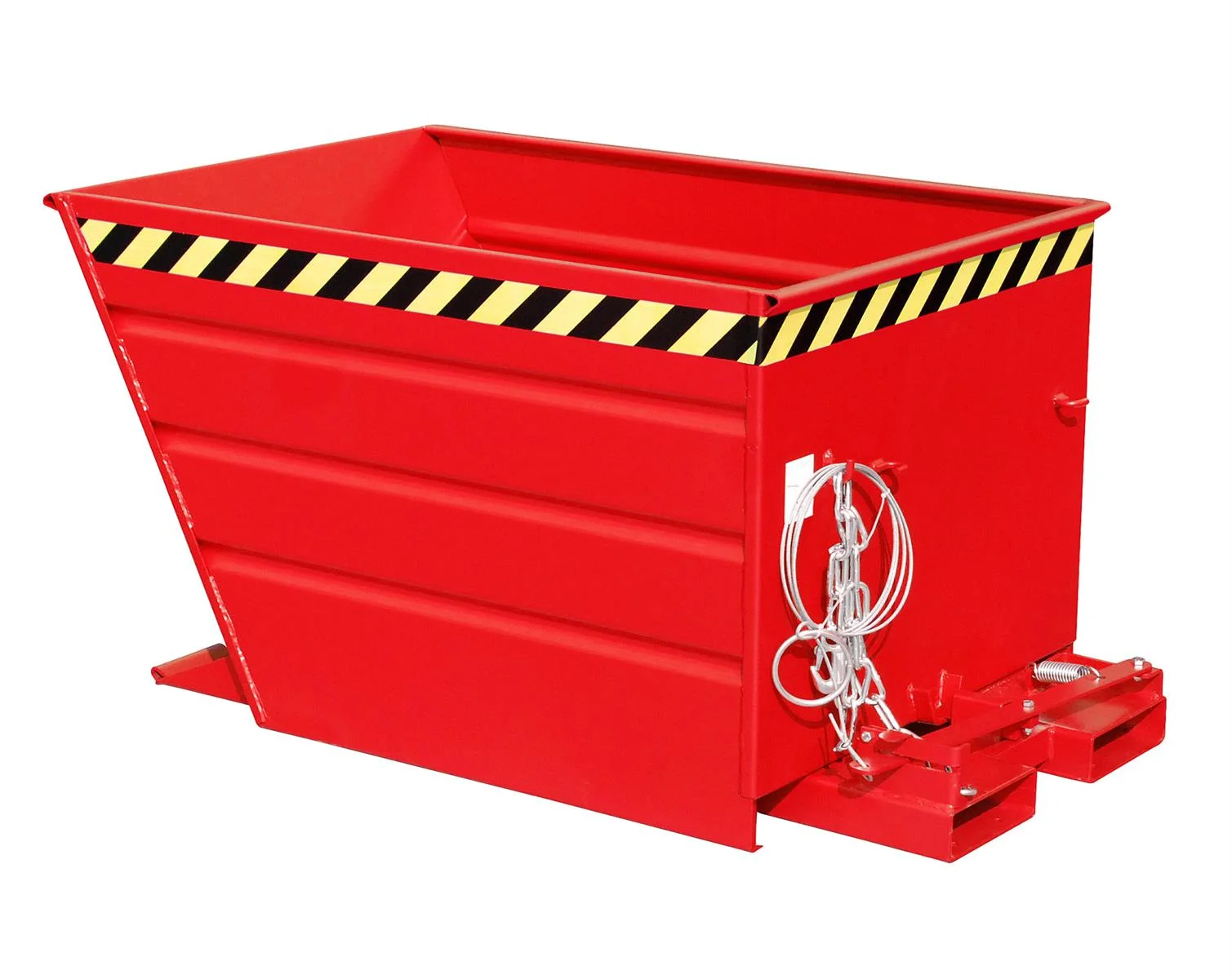 Tipping Container VG 900 0.90m³ 1370x1200x730mm RAL 3000 Flame Red