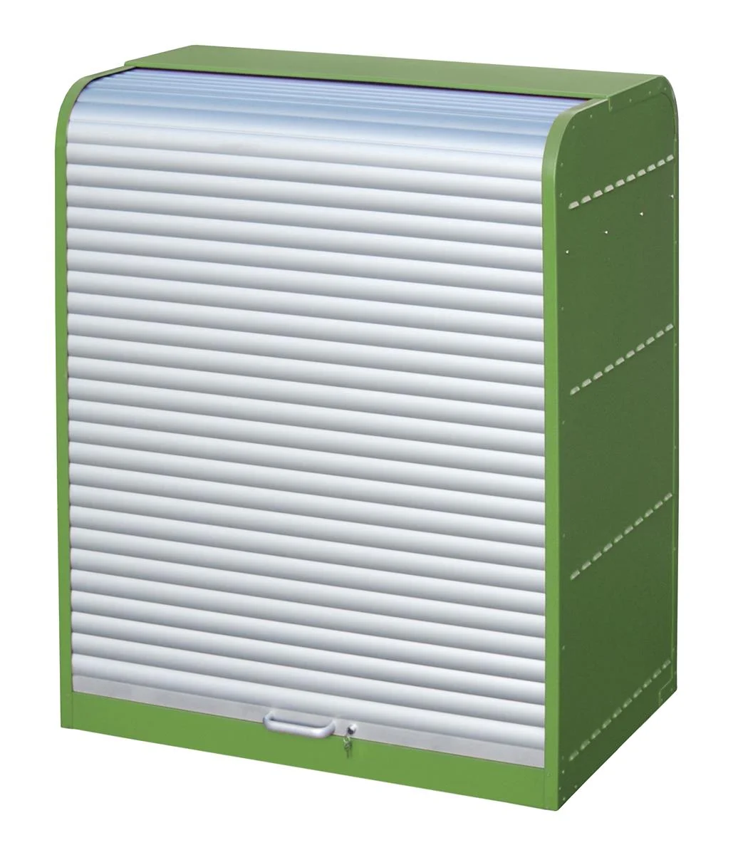 Hazardous Material Roller Shutter Cabinet RSG-4 1300x870x1610mm RAL 6011 Reseda Green 🌿