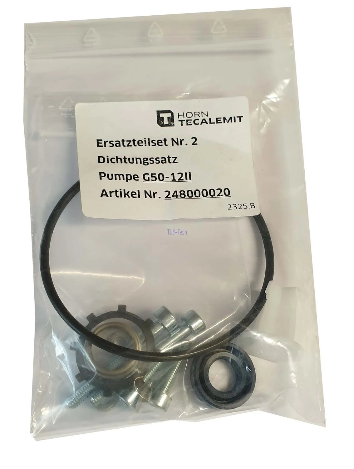 Set di ricambi 2 - Kit guarnizioni per Hornet G50II 12 e 24V