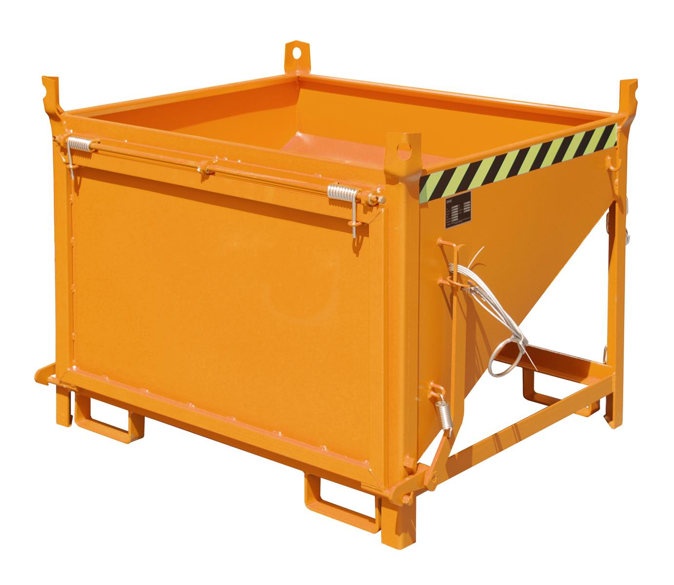 Silobehälter SGK 50 0,50m³ 1000x1200x935mm RAL 2000 Gelborange