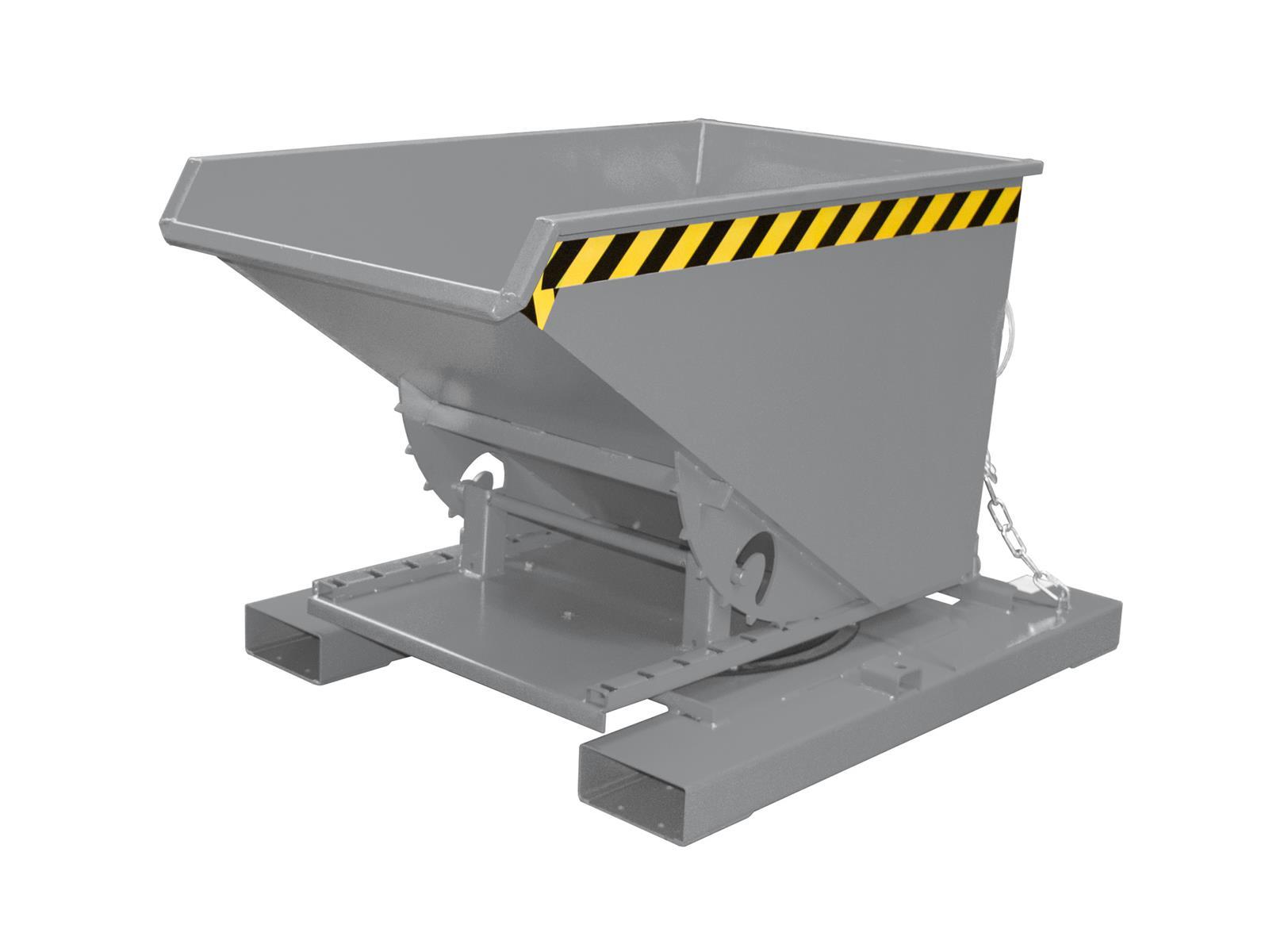 Spänebehälter S3S 300 0,30m³ 1460x1010x890mm RAL 7005 Mausgrau