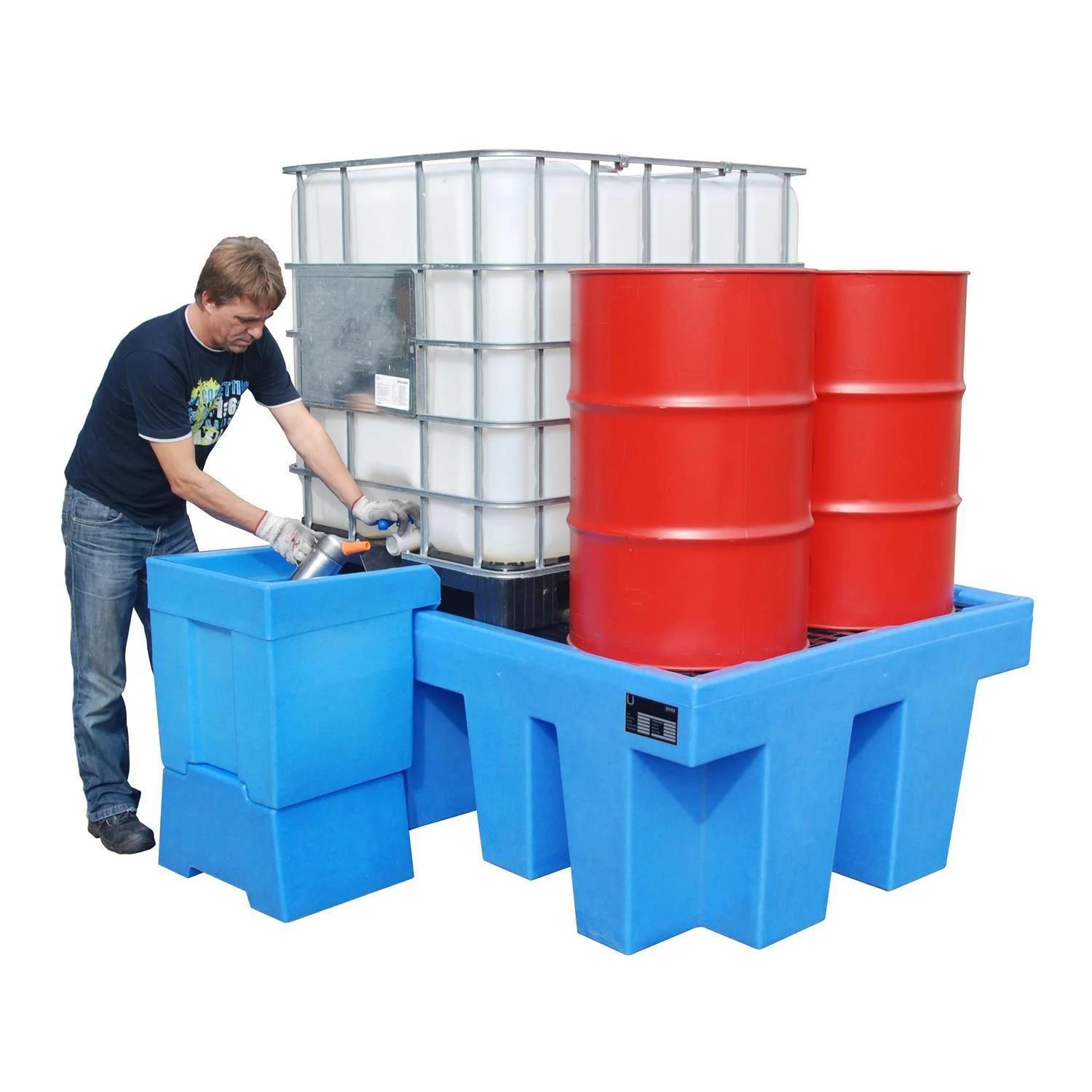 Attachment Container for PE Spill Pallets 🌟