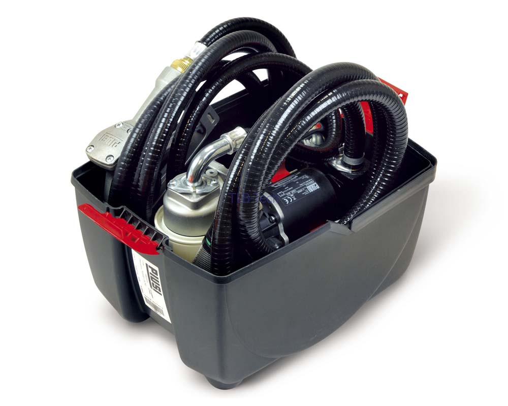 Kraftvolle Piusi Box Pro 12 Volt: Zuverlässige Umfüllpumpe mit 45 l/Min Durchfluss