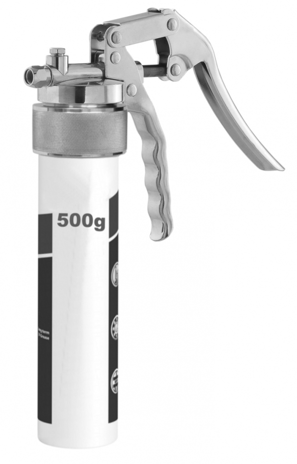 Pressa ingrassatrice manuale TG-LS500 per cartucce a vite da 500 g – pressa professionale con attacco M10x1