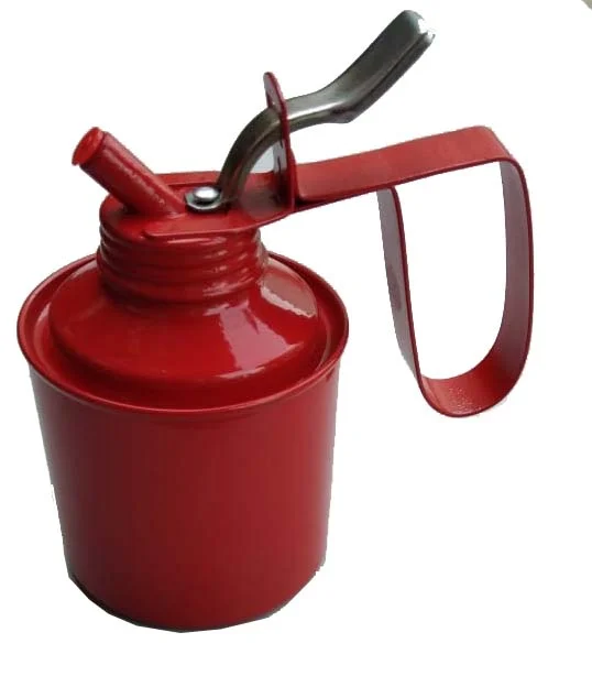 Oil Can - Standard Oiler 375 ml Steel Red with Spray Tube