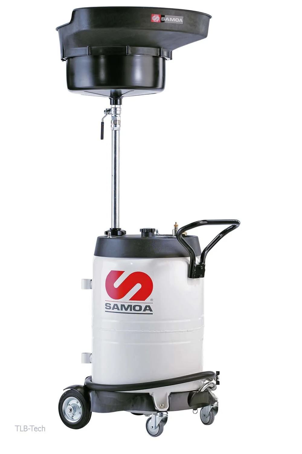 Used Oil Collection Cart with Pneumatic Discharge "COLLECTOR" Oil Disposal, Used Oil Collector 100 Liter Tank