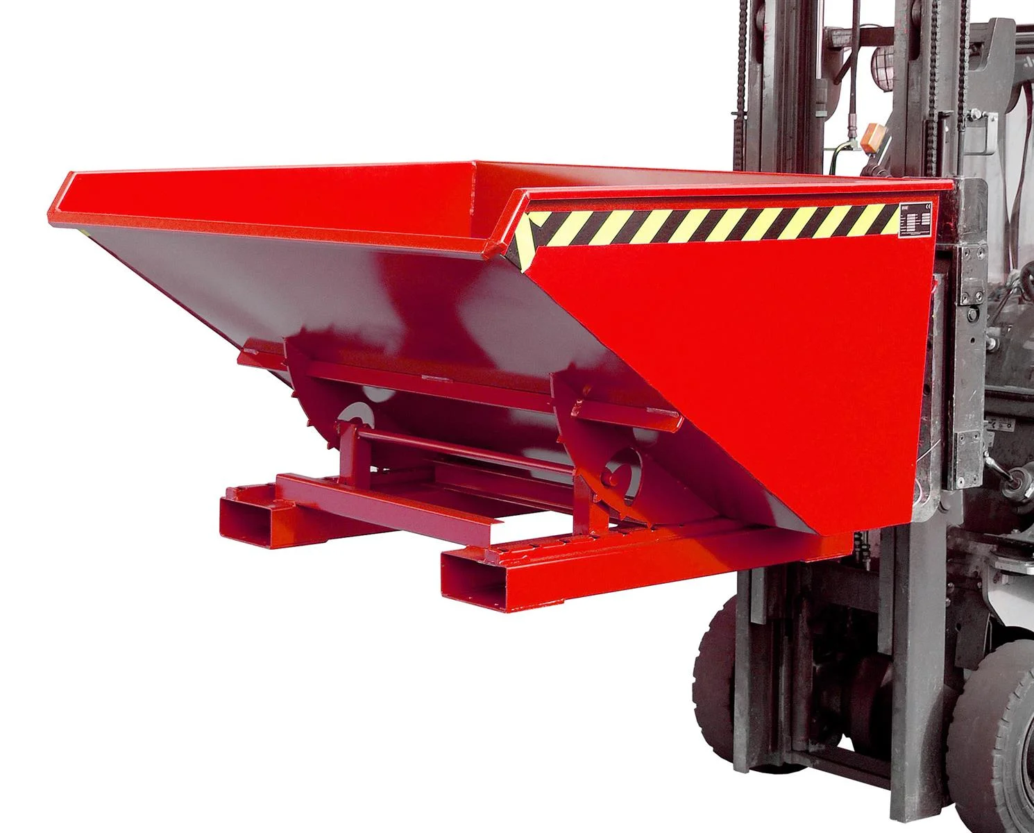 Kippbehälter EXPO 900 0,90m³ 1260x1570x835mm RAL 3000 Feuerrot