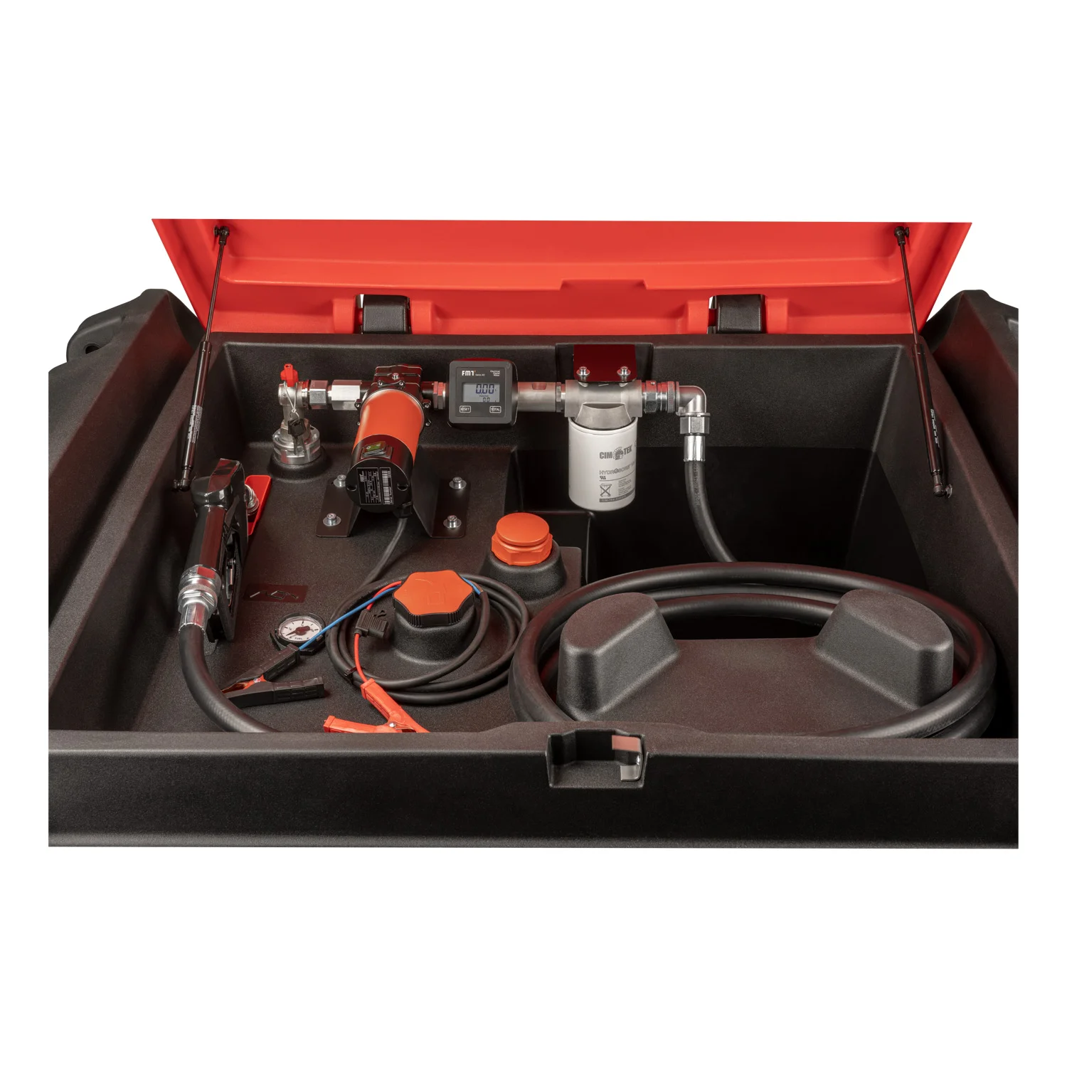 Impianto di serbatoio mobile da 980 litri mobiMASTER, pompa da 24 V, senza avvolgitubo