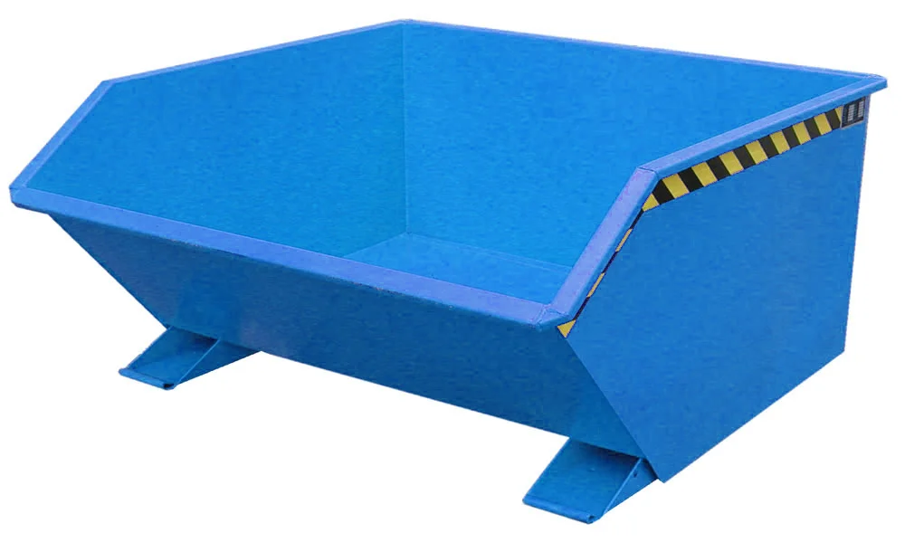Tipping Container GU 750 0.75m³ 1440x1280x680mm RAL 5012 Light Blue