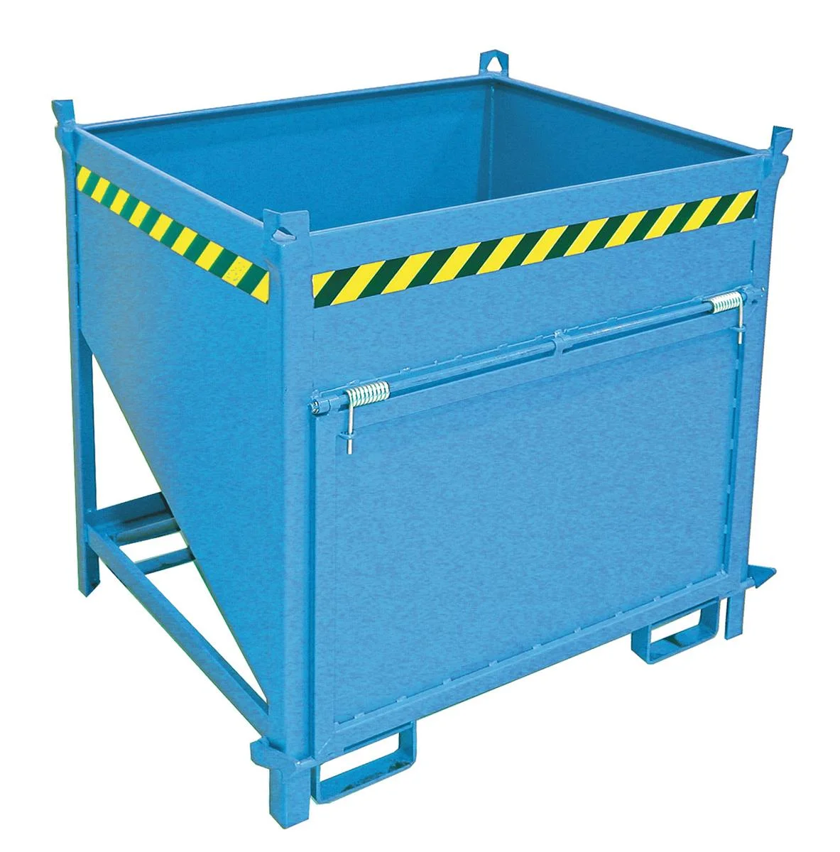 Contenitore silo SGK 75 0,75 m³ 1000x1200x1170 mm RAL 5012 Blu chiaro