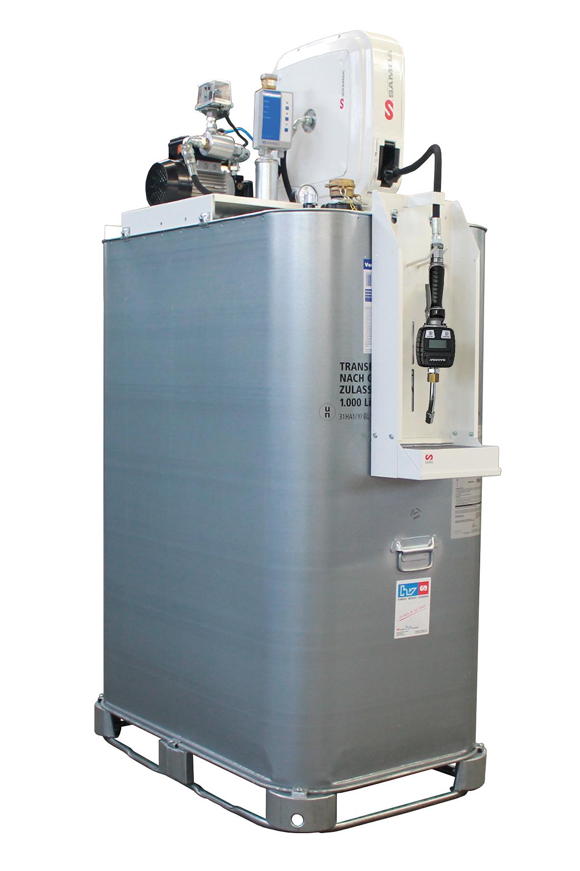 Kompakt-Ölanlage EZP 0.5 PROFI Tank 1000l, SA 10m, Überfülls. Kompakt-Ölanlage EZP 0.5 PROFI Tank 1000l, SA 10m, Überfülls.