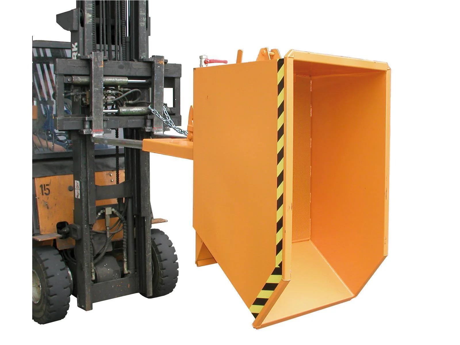 Spänebehälter SGU 150 1,50m³ 1640x1280x1090mm RAL 5012 Lichtblau