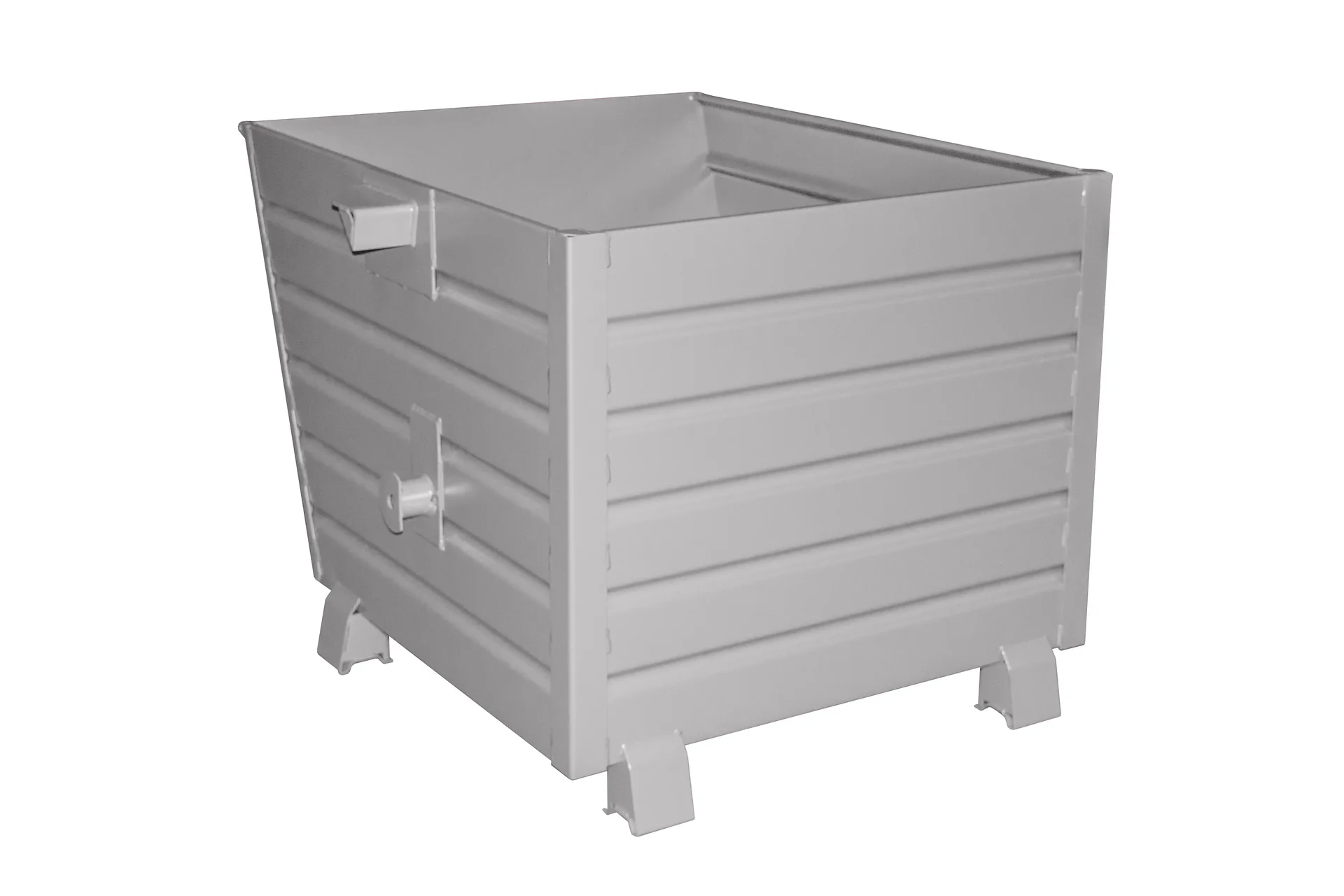 Stapelkipper BSK 90 1200x1000x900 0,90m³ RAL 7005 Mausgrau