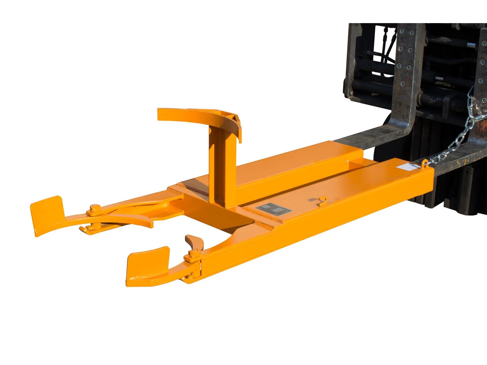 Drum Lifter FH 1330x505x380mm for 1x 120 Liter Drum RAL 2000 Yellow-Orange