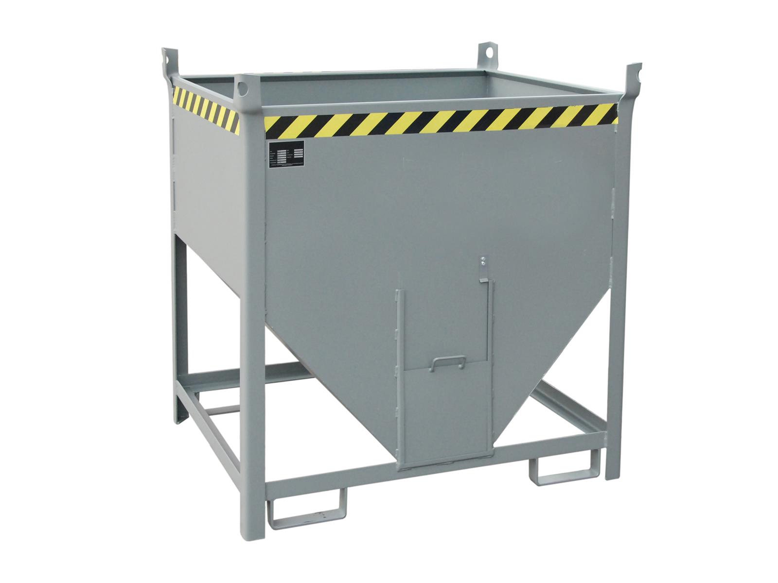 Silobehälter SGS 75 0,75m³ 1000x1200x1260mm RAL 7005 Mausgrau