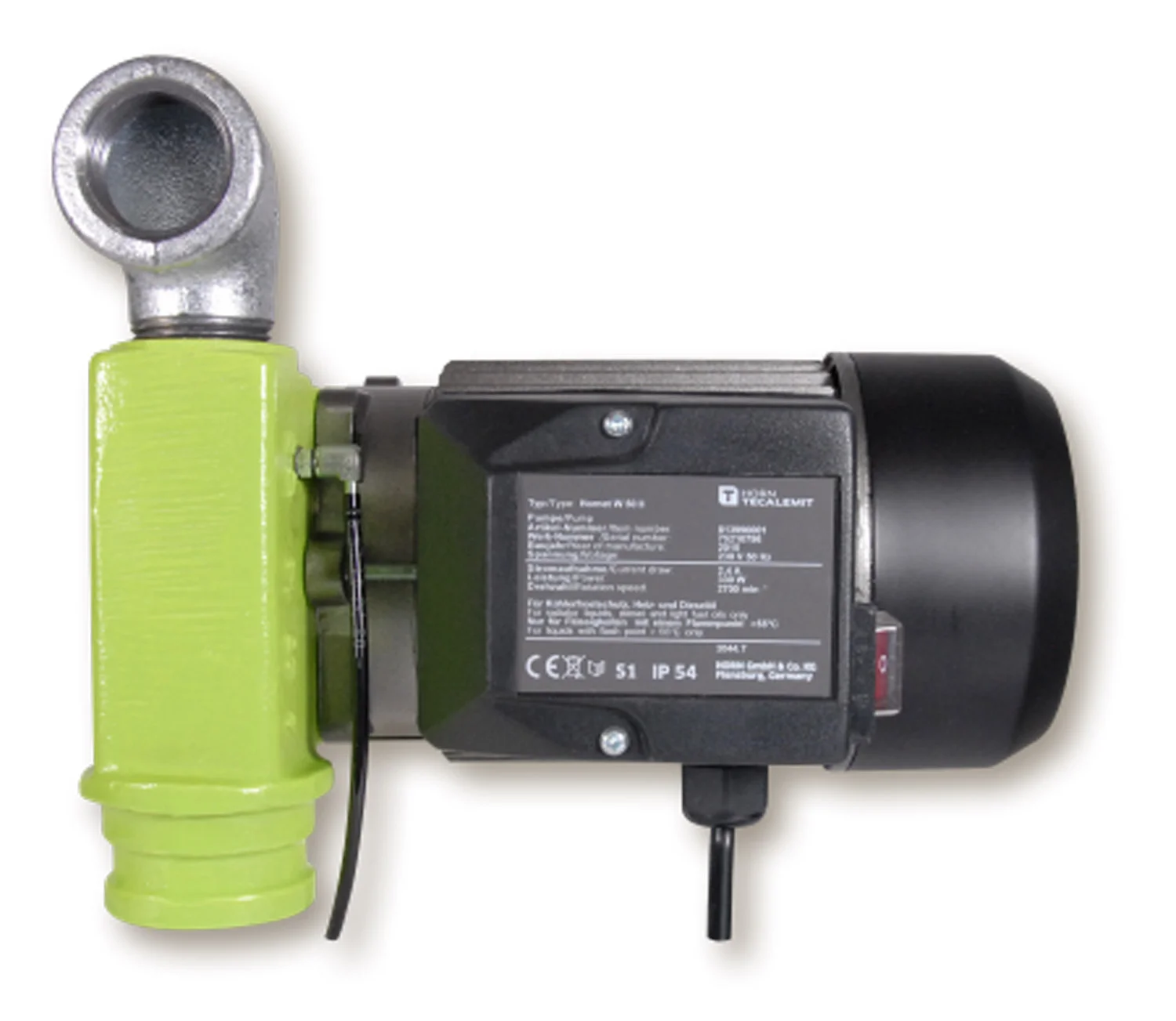 Pompa elettrica HORNET 50II senza accessori Horn per diesel, olio combustibile, pompa diesel 230V