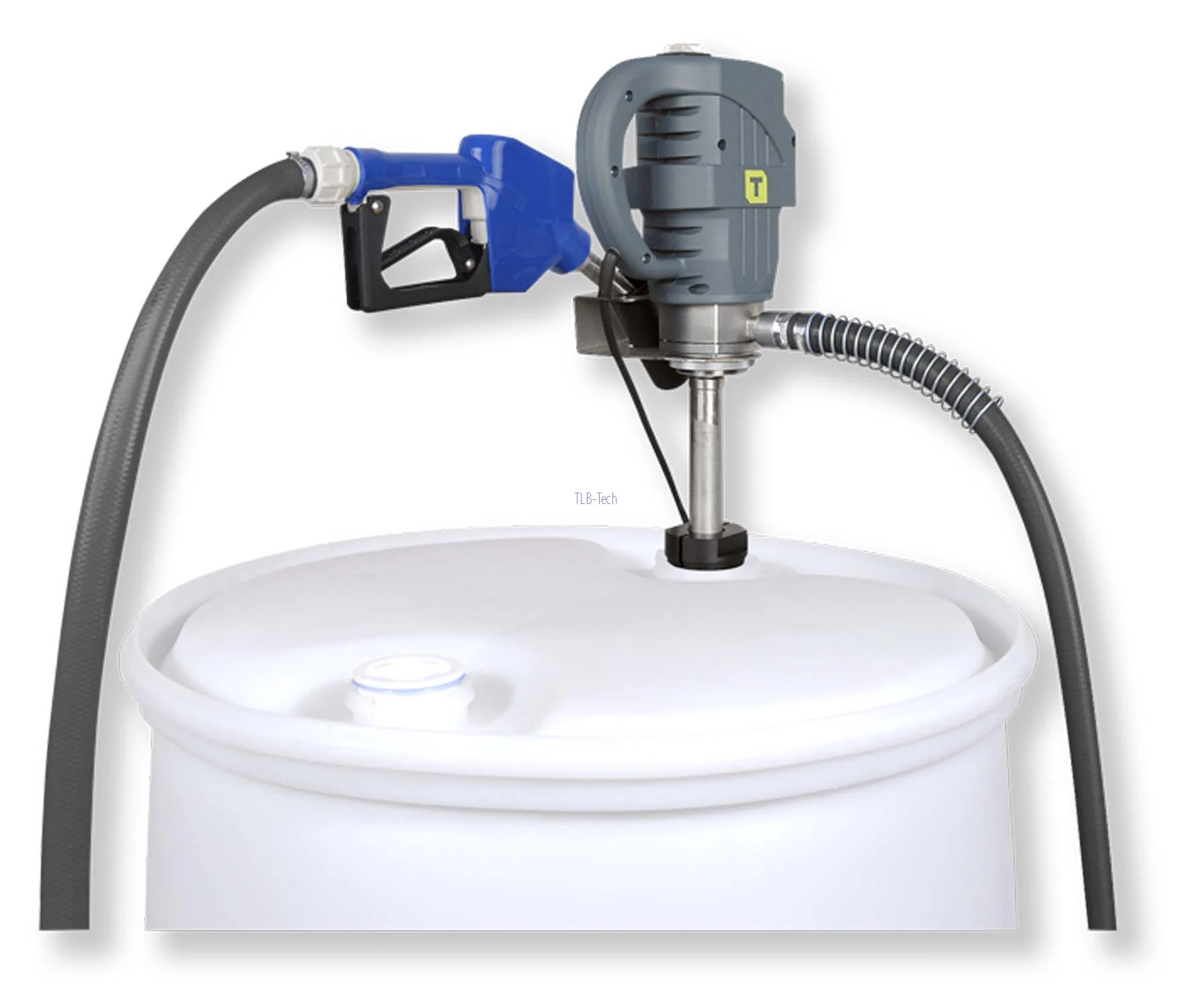 Elektropumpe HORNET W 85 H INOX Light, Fasspumpe ohne Zählwerk mit Automatik-Zapfventil