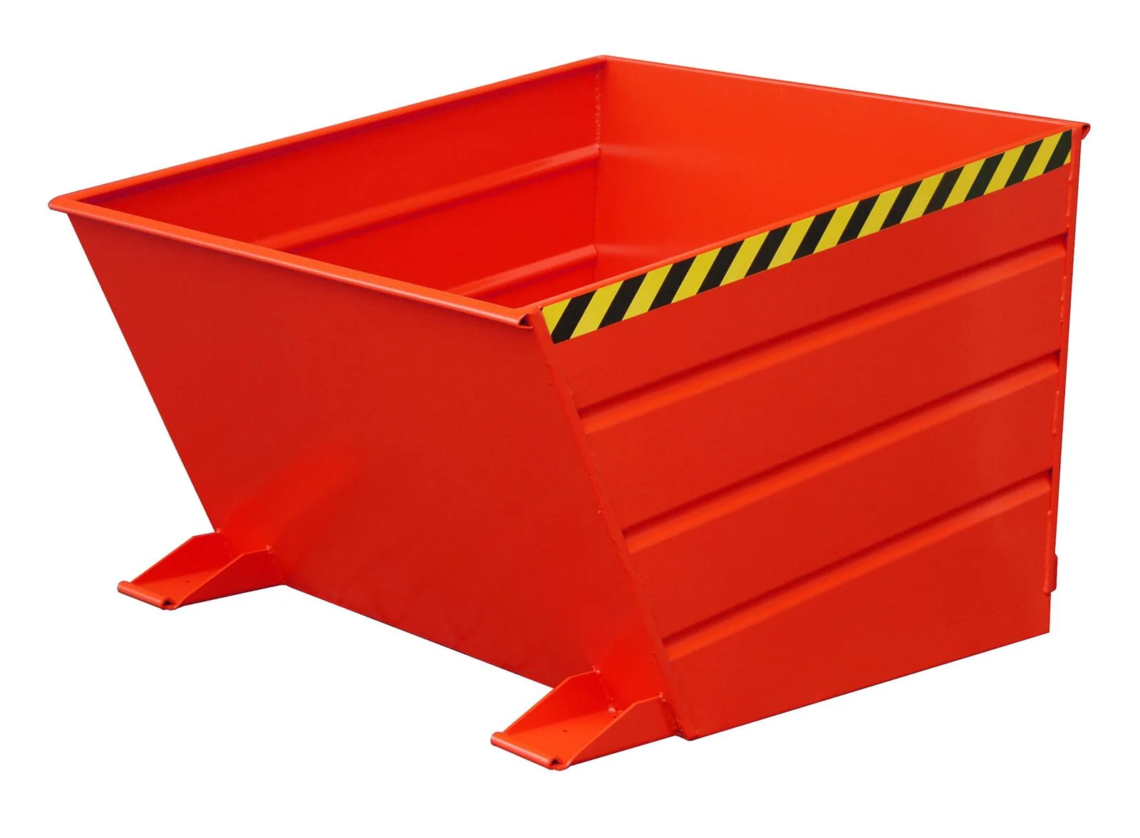 Kippbehälter VD 1000 1m³ 1445x1200x890mm RAL 3000 Feuerrot