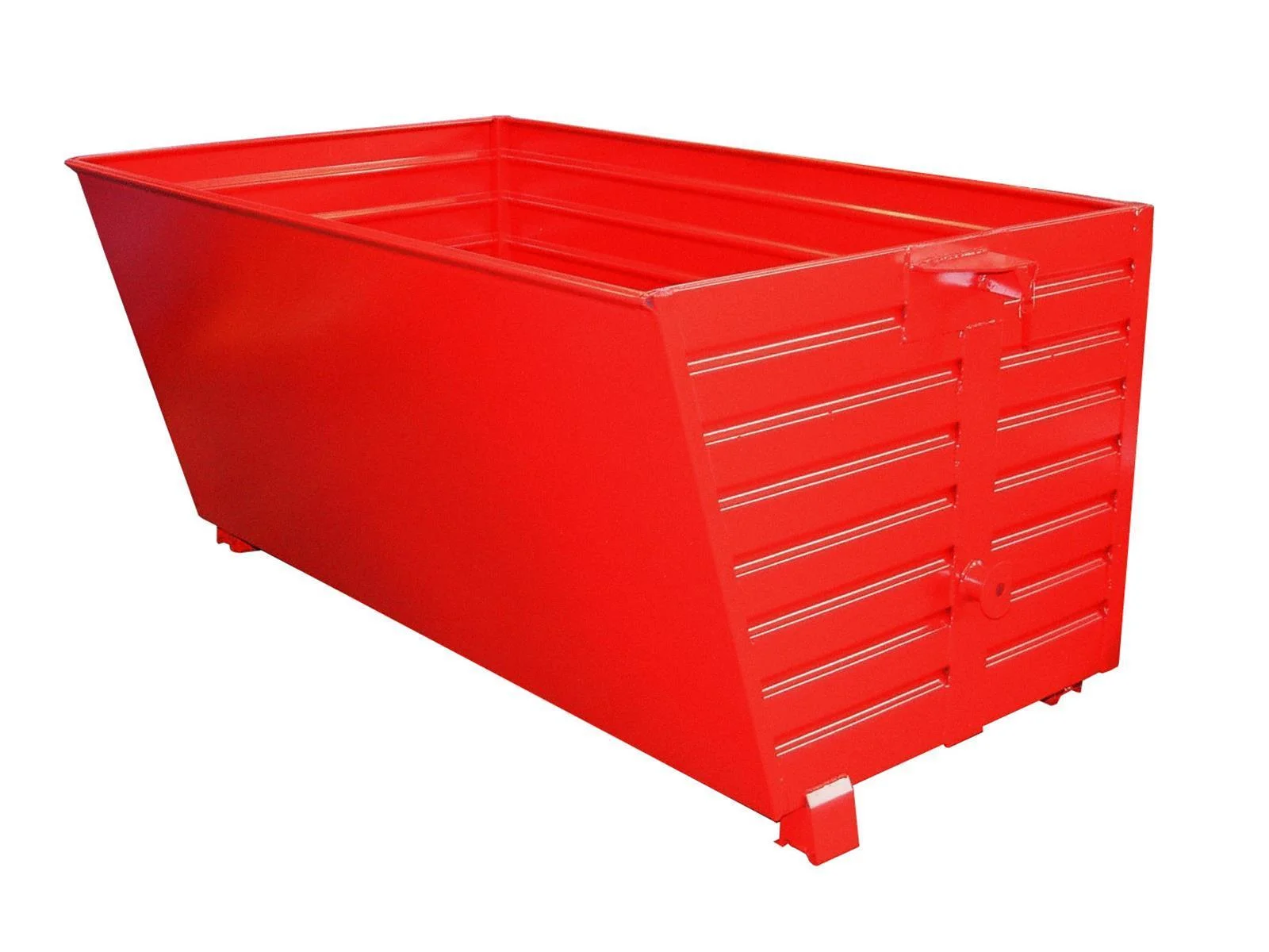 Ribaltabile impilabile BSK 200 1200x2000x1000 2 m³ RAL 3000 Rosso fuoco