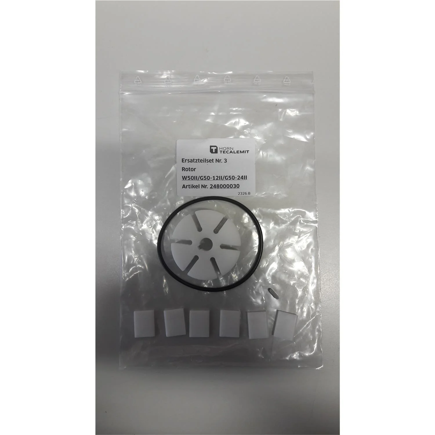 Set di ricambio 3 - Rotore per Hornet W50II, G50/12II, G50/24II