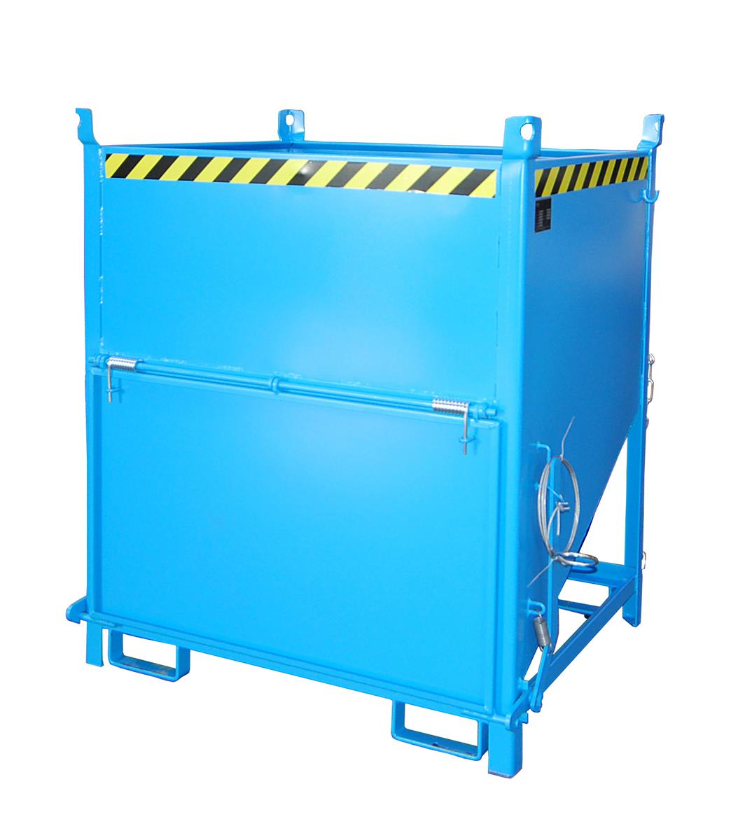 Silobehälter SGK 100 1,00m³ 1000x1200x1405mm RAL 5012 Lichtblau