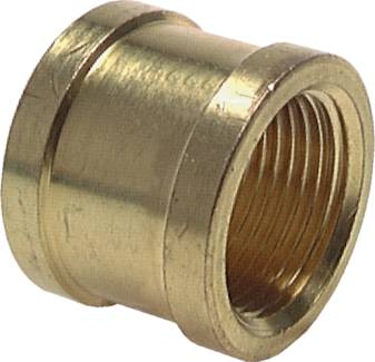 Giunto rotondo G 2"-G 2", ottone