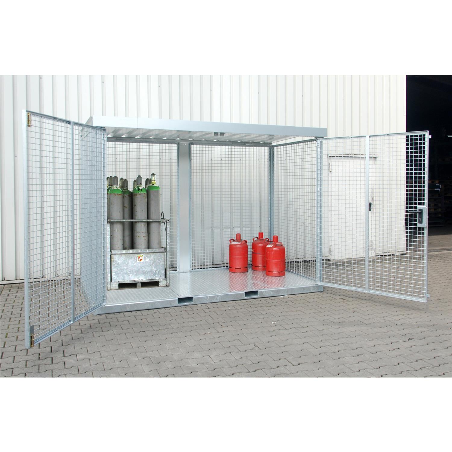 GFC-E Gasflaschen-Container – Flexible Lagerung von Gasflaschen im Außenbereich GFC-E Gasflaschen-Container – Flexible Lagerung von Gasflaschen im Außenbereich