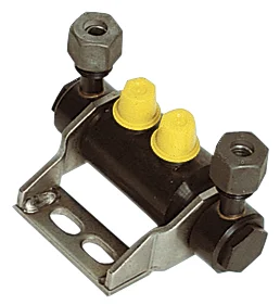 Giunto girevole, senza valvola di intercettazione, attacco 10-S Horn Tecalemit, Schaltblock, Hydraulikblock, Verteilerblock, Anschlussblock, Metallblock