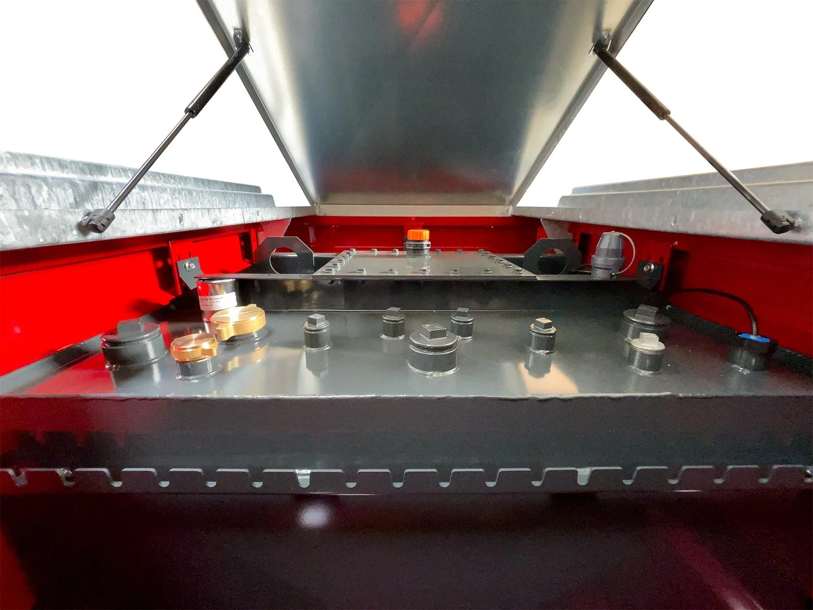 Serbatoio diesel mobile da 995 litri Energy Tender, impianto mobile di stoccaggio diesel senza pompa e senza contatore.