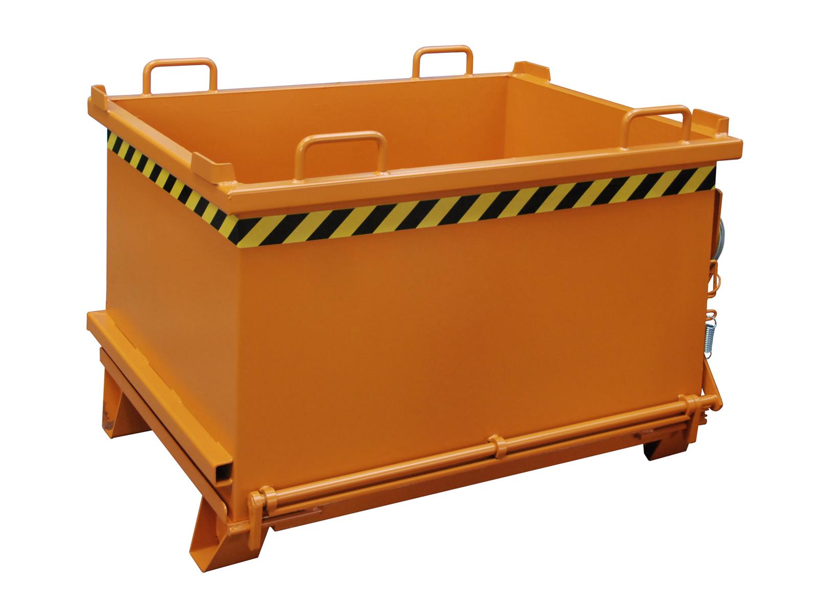 Klappbodenbehälter SB 750 0,75m³ 1035x1310x930mm RAL 2000 Gelborange